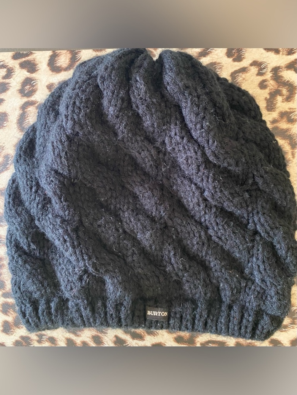 Burton Black Knit Beanie